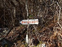Altro segno di civiltà, che già ci ha confusi, ci aspettavamo qui un bivio per salire a destra a Bergnauri  DSCN9848
