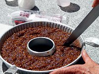 La torta vegana alle castagne preparata da Chiara  DSCN8534