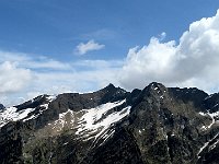 Cime di confine con l'Italia (Val Chiavenna). Al centro il Piz Padion 2631mt  IMG 1107