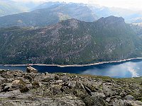 Sempre il lago di Lei (è lungo 6km)  IMG 1430