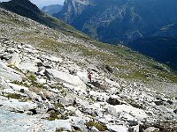 In diagonale verso la cresta  IMG 1745