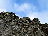 Ecco la vetta con gli amici che ci aspettano  IMG 1556