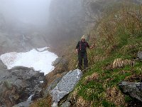 La terza slavina è più problematica, ha sui lati delle grosse buche  IMG 0610