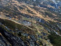 Ora il sentiero è tranquillo e vediamo (con lo zoom) il rifugio  IMG 3048