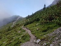 Il sentiero verso la bocchetta per il Kammleitn, noi seguiamo la direzione opposta  20190814 082701