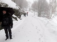 Proseguiamo a camminare sotto una bella nevicata  IMG 1093