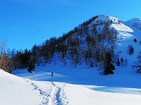 Verso il costone O del pizzo  IMG 3960