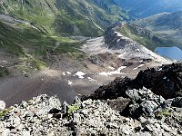 Il Lago di Monte sotto di noi  IMG 4536