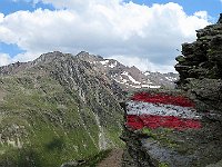 Sentiero per la Forcola, sullo sfondo il Monte Vago 3059mt  IMG 4570