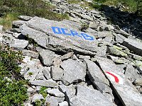 C'e' un traverso che sale con poca pendenza fino a questo punto  IMG 5939