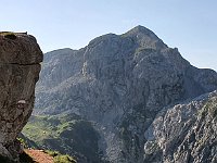 Il Monte Cavallo (anticima), si vede piccolo-piccolo il Bivacco Lomasti  20210810 090252