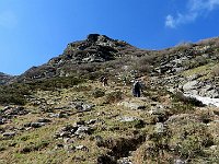 Bello ripido e verticale sotto la Cima di Laurasca  IMG 7832