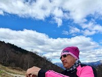 Con anche il dolce e spumante : pre-festeggiamento del compleanno di Roberto  20230416 122712