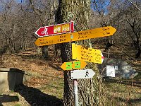 Qui il bivio per salire al Poncione di Breno, ma anche al Tamaro, Lema, Gradiccioli  IMG 1705