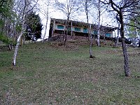 Baita del Berto e del Peppu 1050mt, sopra la baita c'è una fontana e poco sopra un bivio  IMG 1887