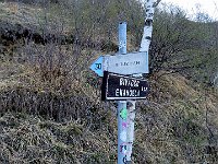 Il bivio, noi seguiamo il sentiero 30  IMG 1888