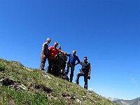 Foto ricordo al Pizzo Tom 2360mt  IMG 2597