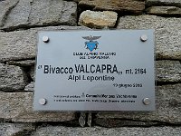 Riscendiamo al bivacco per pranzare  IMG 2660