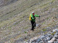 Non c'è sentiero quindi ognuno a modo suo, qui Imerio  20230809090542 IMG 3548