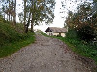 Parcheggio a Campelli circa +100mt sopra la chiesetta dove normalmente si lascia l'auto, ma oggi non c'è nessuno possiamo parcheggiare più in alto  IMG 3441