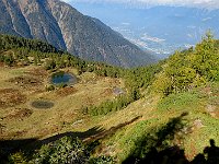 Scendiamo sulla dorsale NO verso il Passo Portorella  IMG 3500