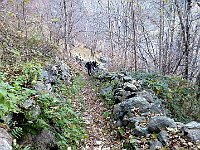 Primo tratto di sentiero appena sopra Campo  IMG 3824