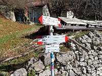 Un alpeggio con baite, ora risaliamo per il Sasso San Martino (non San Martino il santuario, scenderemo dopo di qui)  IMG 4737