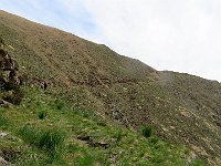 Inizia un lungo traverso verso E  IMG 5443