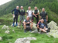 Gruppo al completo, foto ricordo Lago Colina  IMG 6203
