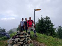 Foto ricordo al Pizzo di Corgella 1707mt  20240630 095753