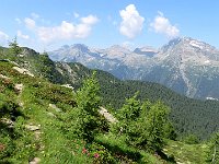 In alto si trovano deboli tracce di passaggio  IMG 5772