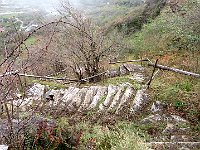 La lunga scalinata per tornare a Fracion  IMG 6213