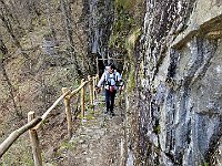 Tratto in salita su gradini e con parapetti  20250330 140114