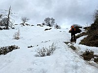 E' in gran parte ghiacciato (neve compatta)  20250402 102448