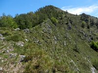 La dorsale in  discesa dal Monte Croce  DSCN3926