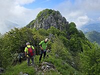 Ritorniamo alla bocchetta Q1375 e proseguiamo sulla dorsale verso l'Ocone  20250521 093750