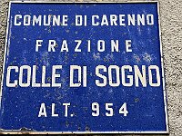 In circa 30m di auto raggiungiamo il parcheggio di Colle di Sogno e a piedi la Locanda  20250521 152332