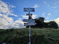 Passiamo dall'Alpe Grossa con incontro ravvicinato con 5 agguerriti cani pastore, poi saliamo all'Alpe Spessola  20250925 081520