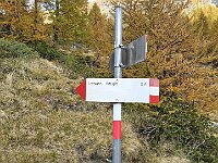 Primo bivio per salire all'Alpe Piodella direttamente, senza passare dal Lavorerio  20251015 111757