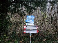 Bivio Q590, seguiamo la freccia blu Fiorana e Croce Pizzallo  20251202 080703