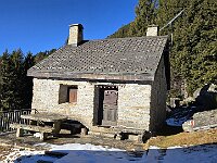 Tenciaréu, posto stupendo un vero peccato non essere scesi qui per pranzare, avremmo goduto sole per tutto il tempo  20251228 133924