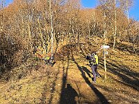 Primo tratto un pò ripido e nel bosco  20260218 075238