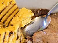 Ed ora carrellata di piatti dal Ristorante Narciso : Bis di secondi : arrosto con polenta  20260218 125732