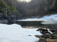Lago di Losa, per 2/3 ancora ghiacciato  20260304 085913